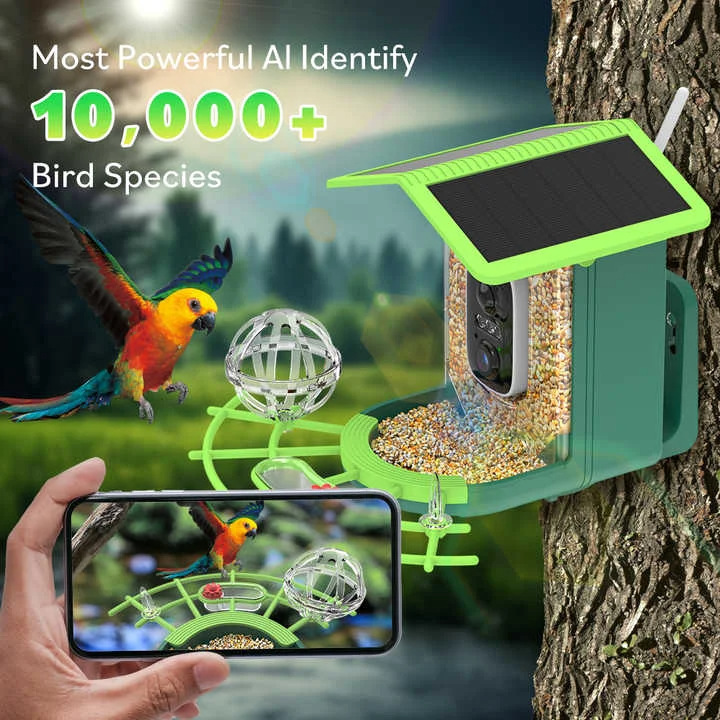 Smart Garden Ai - Умная кормушка для птиц с ИИ,