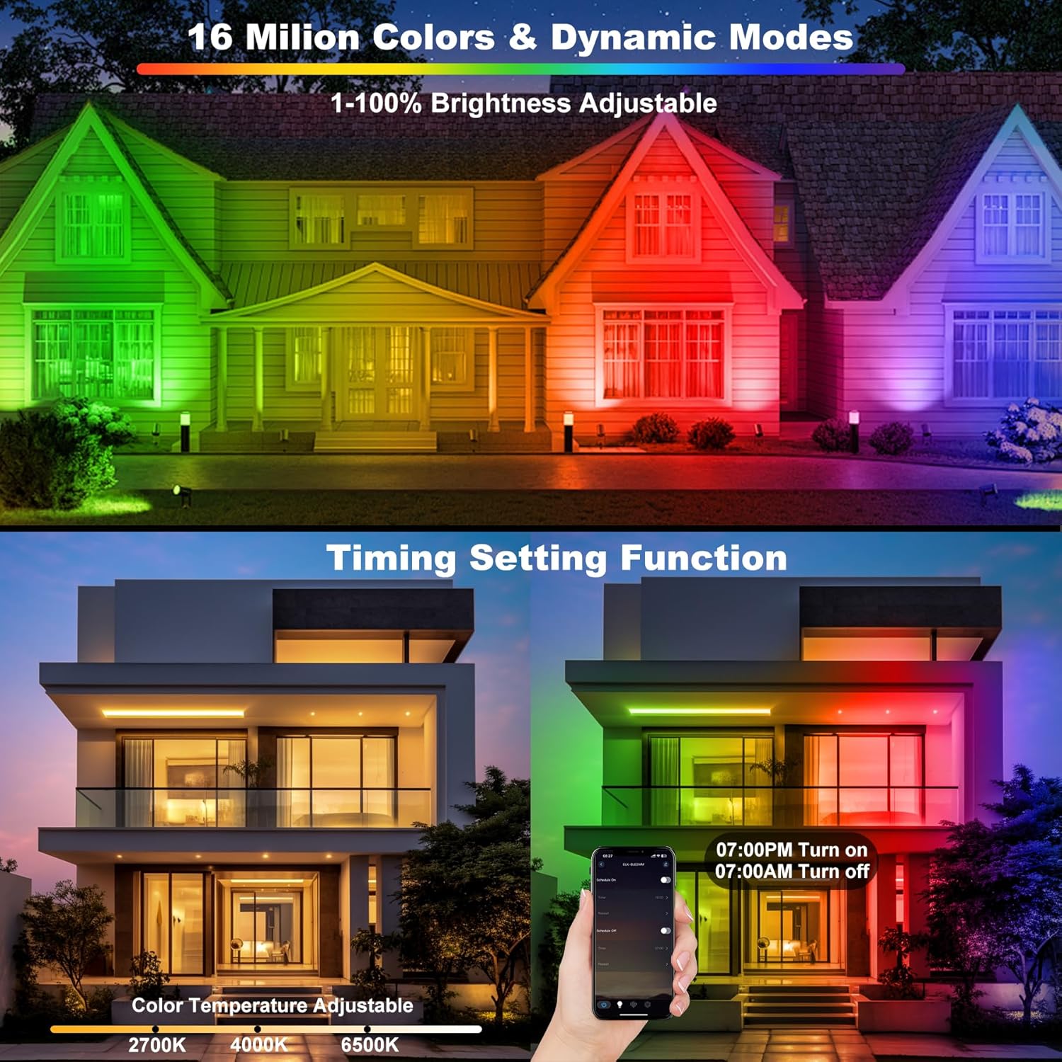 50 Вт RGB светодиодный прожект – обзор и цена Smart Garden Uk