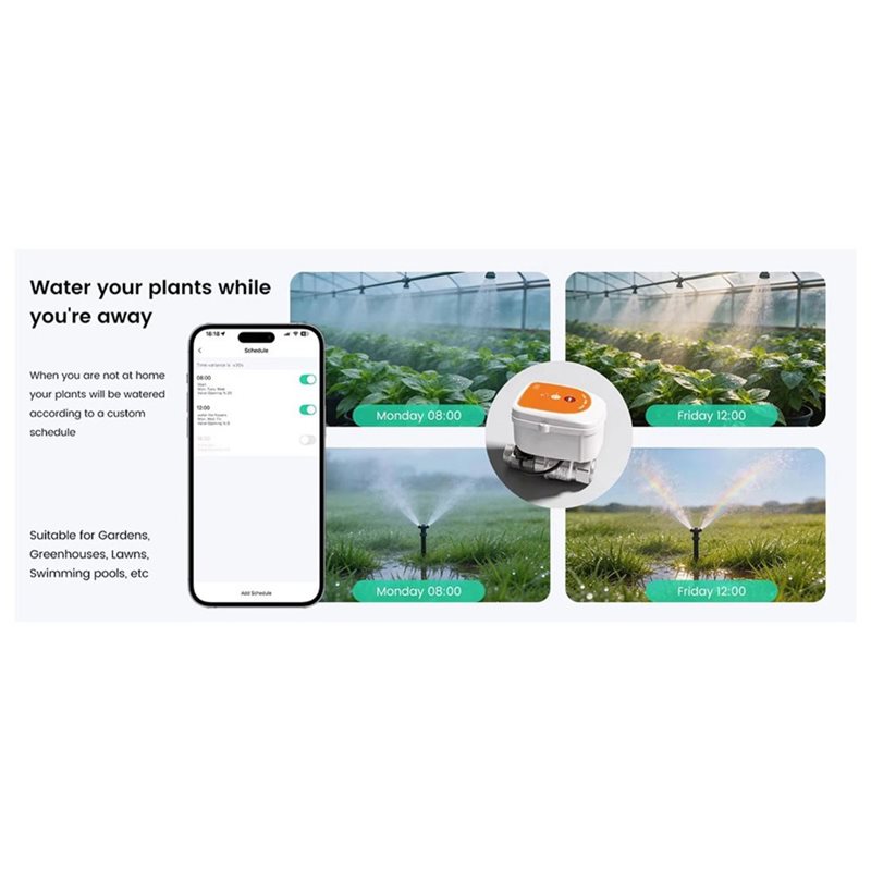 Умный Wi-Fi таймер полива DT51 – обзор и цена Smart Garden Uk
