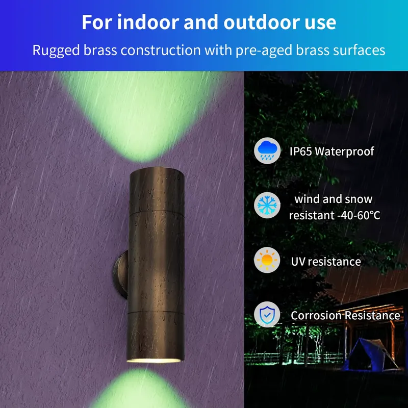 Прочный латунный уличный свето – обзор и цена Smart Led Garden