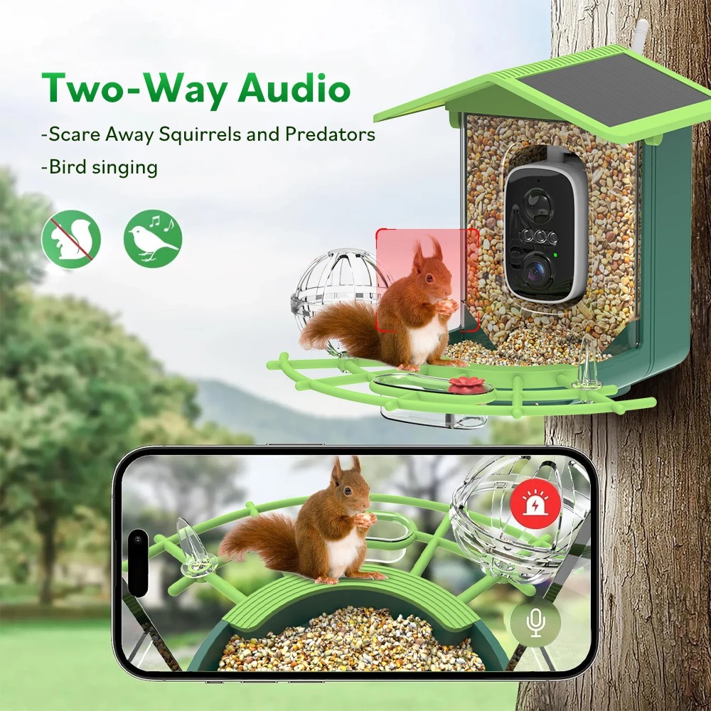 Умная кормушка для птиц с ИИ,  – обзор и цена Smart Garden Ai