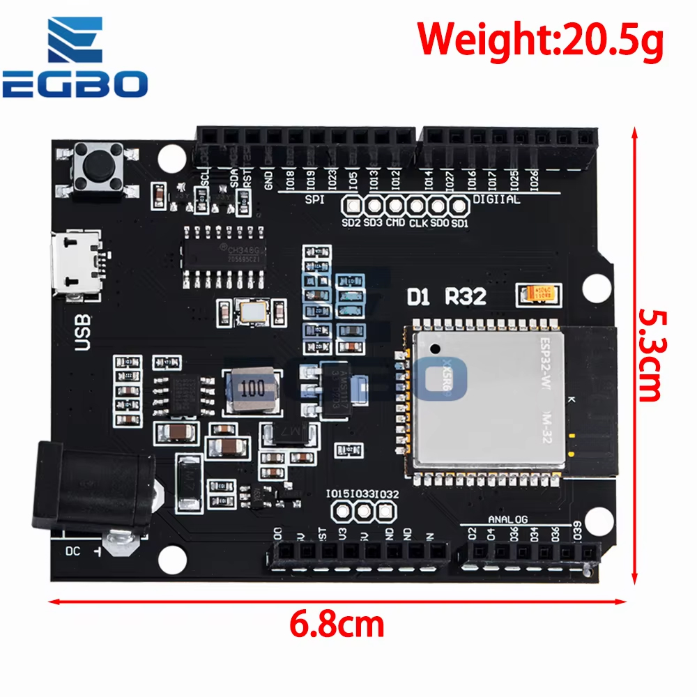Плата разработки Wemos D1 R32  – обзор и цена Smart Garden Esp32