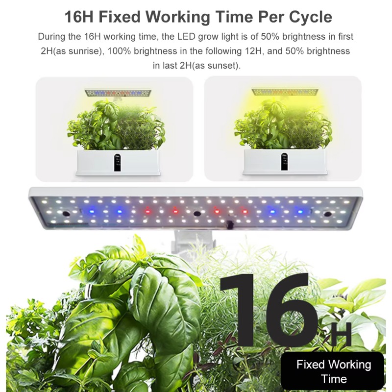 9-секционная умная гидропонная – обзор и цена Smart Led Garden