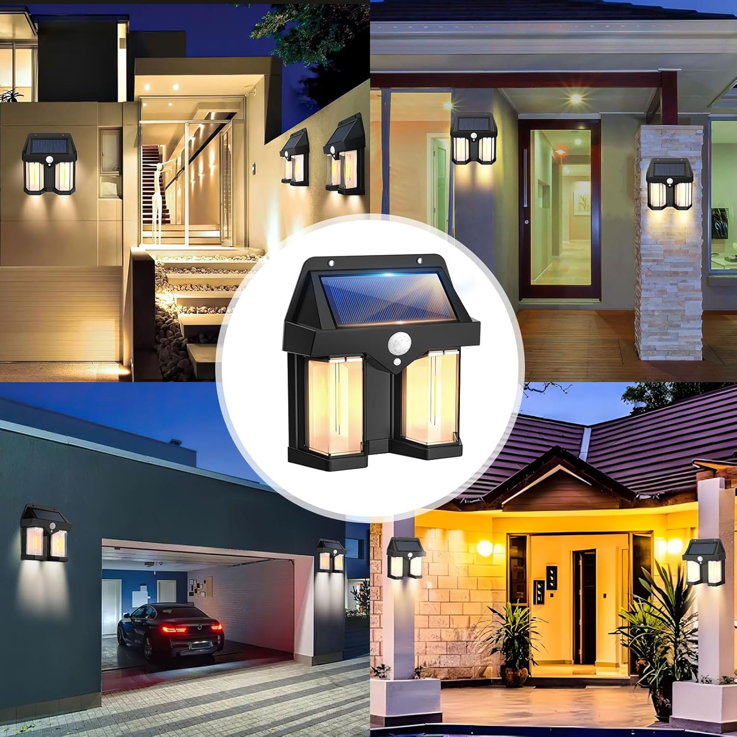 Солнечный настенный светильник – обзор и цена Smart Led Garden