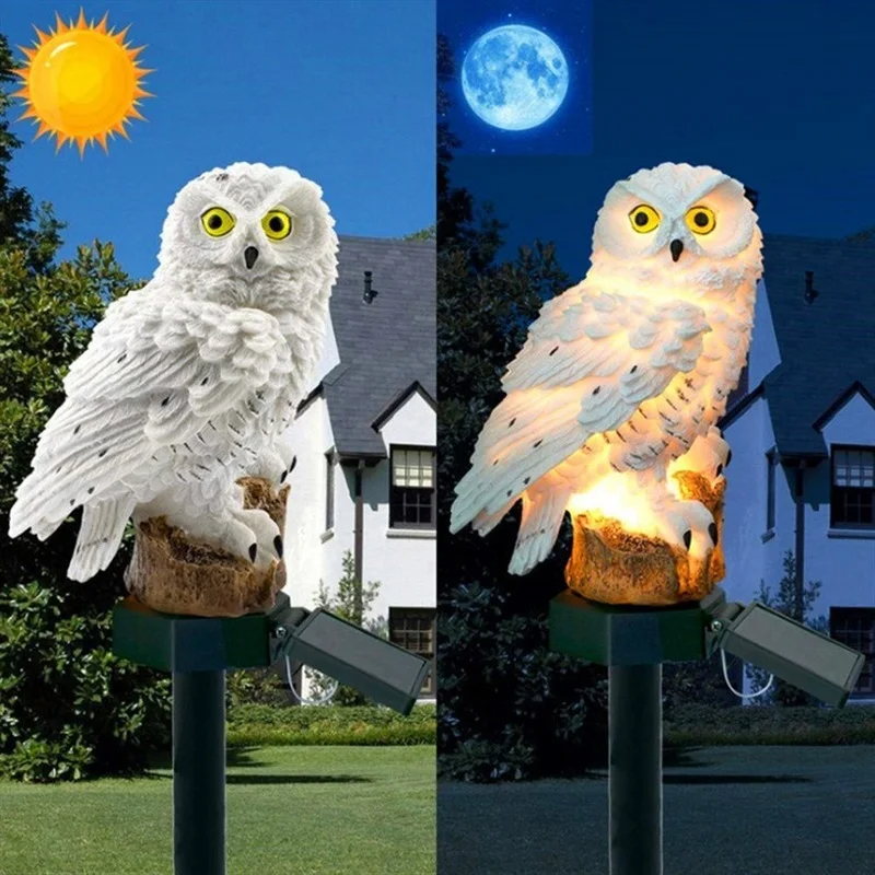 Солнечная статуэтка совы с LED – обзор и цена Smart Garden Light Camera