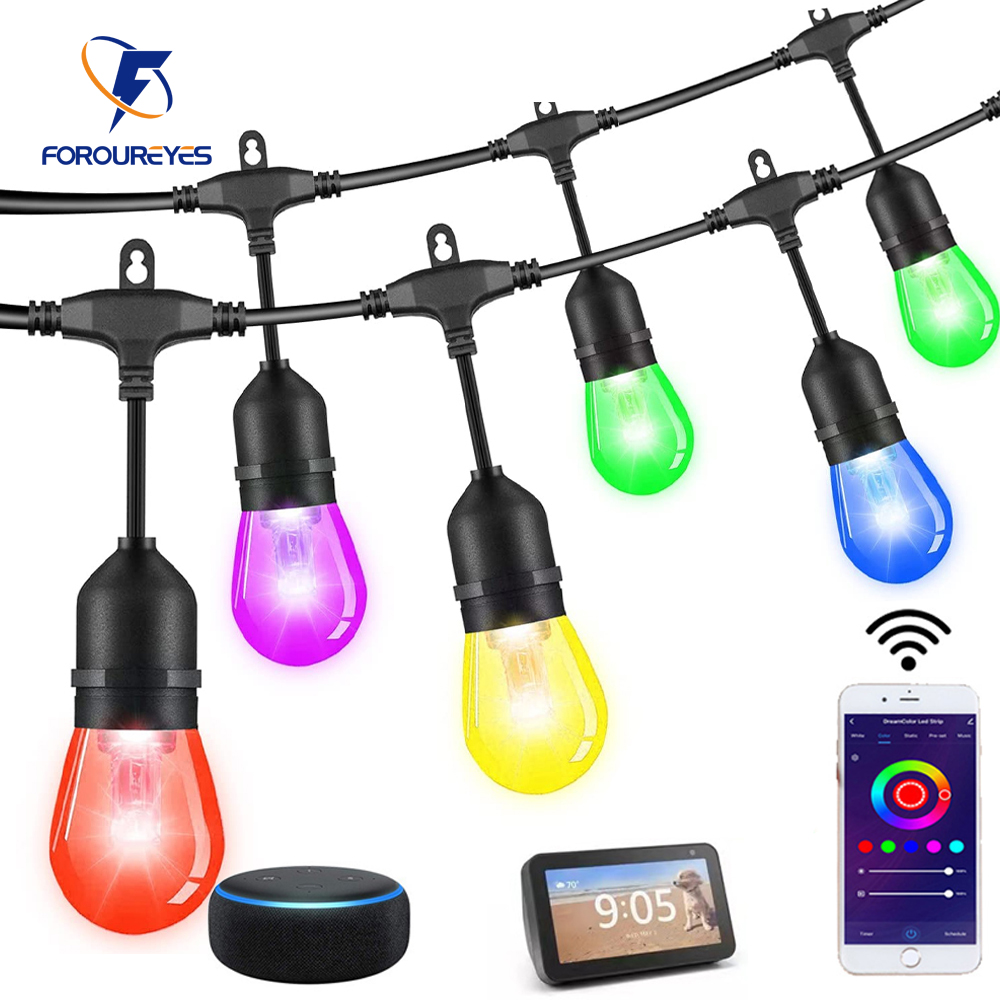 Светодиодная гирлянда с RGB-по – обзор и цена Smart Led Garden