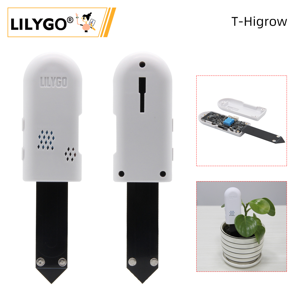 LILYGO® T-Higrow ESP32 Soil Te – обзор и цена Smart Garden Esp32